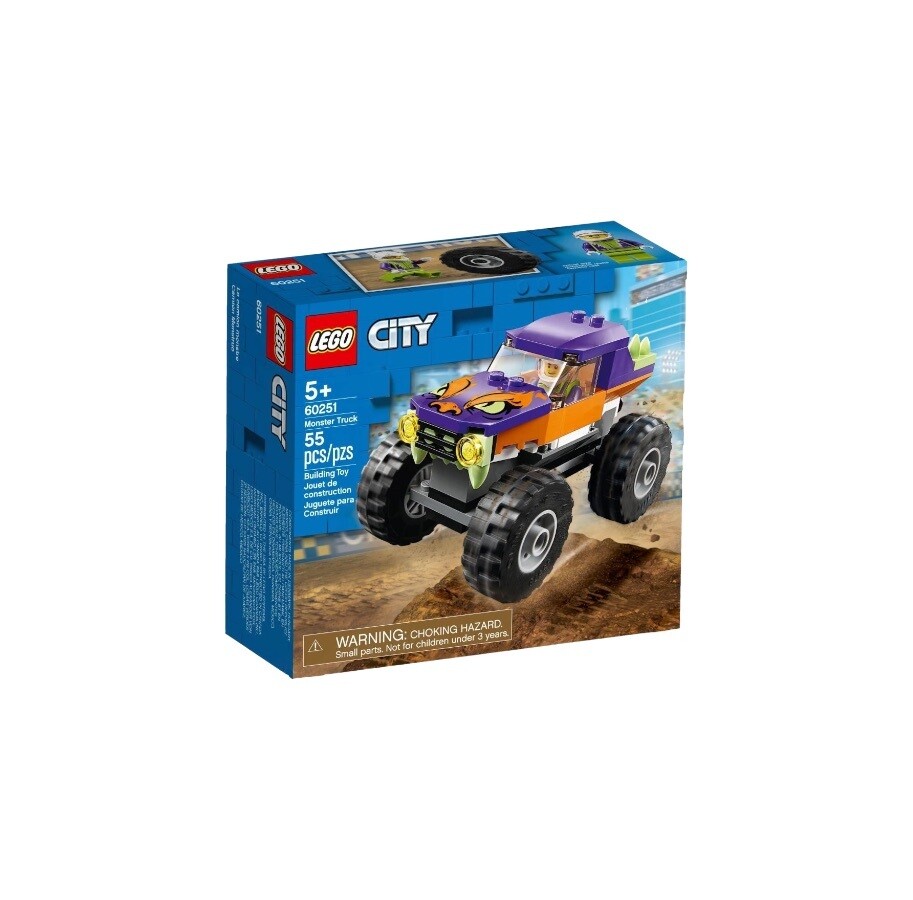 Konstruktorius LEGO City Sunkvežimis monstras