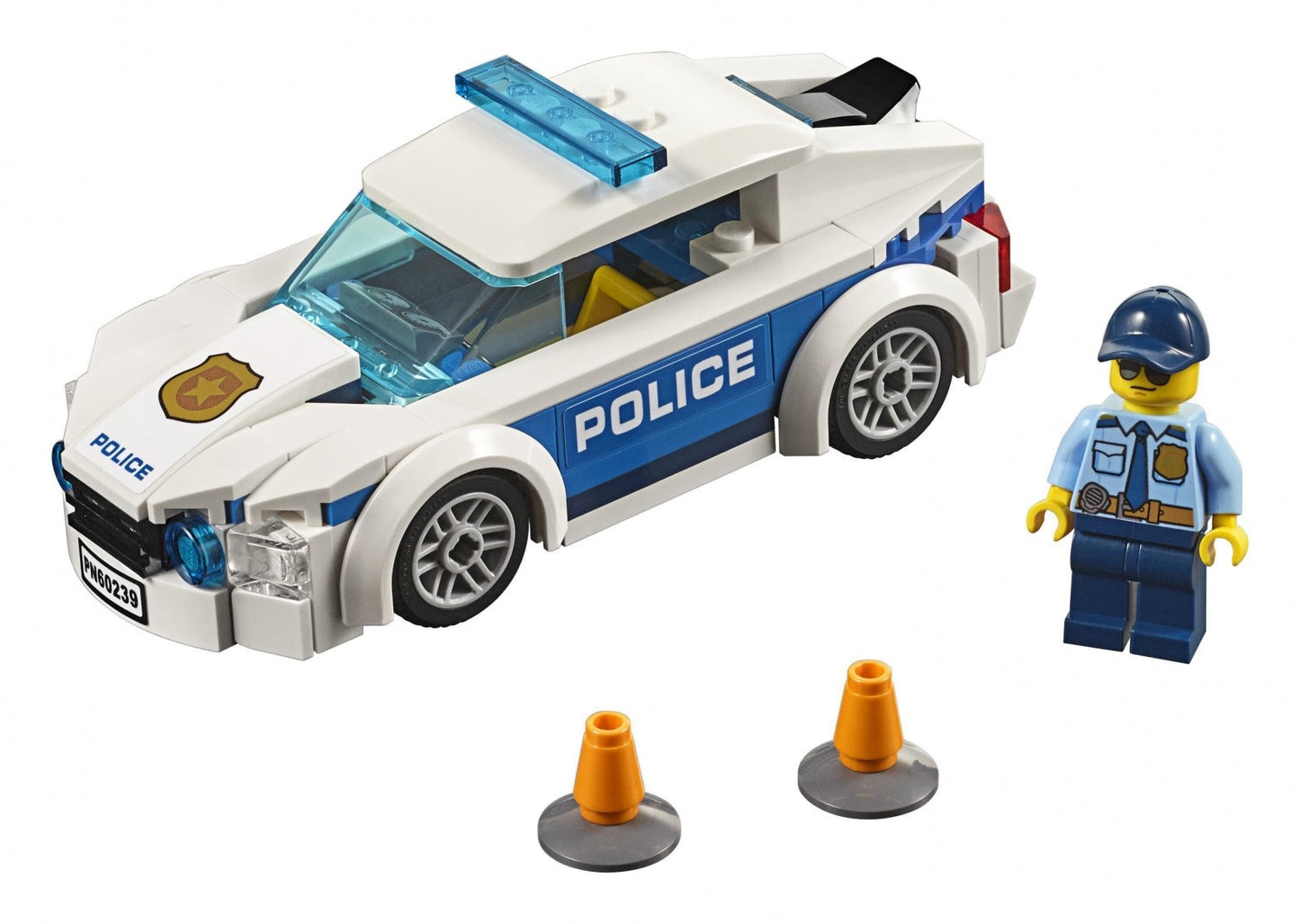 Konstruktorius LEGO City Policijos patrulio automobilis
